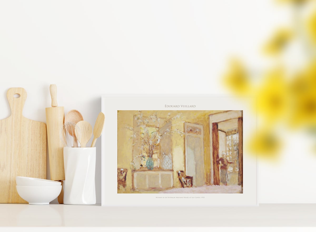 エドゥアール・ヴュイヤール Woman in an Interior (Madame Hessel at