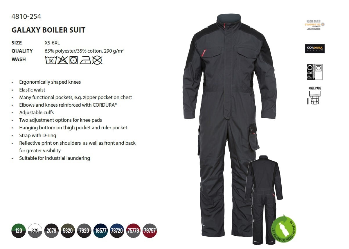 4810-254 GALAXY BOILER SUIT