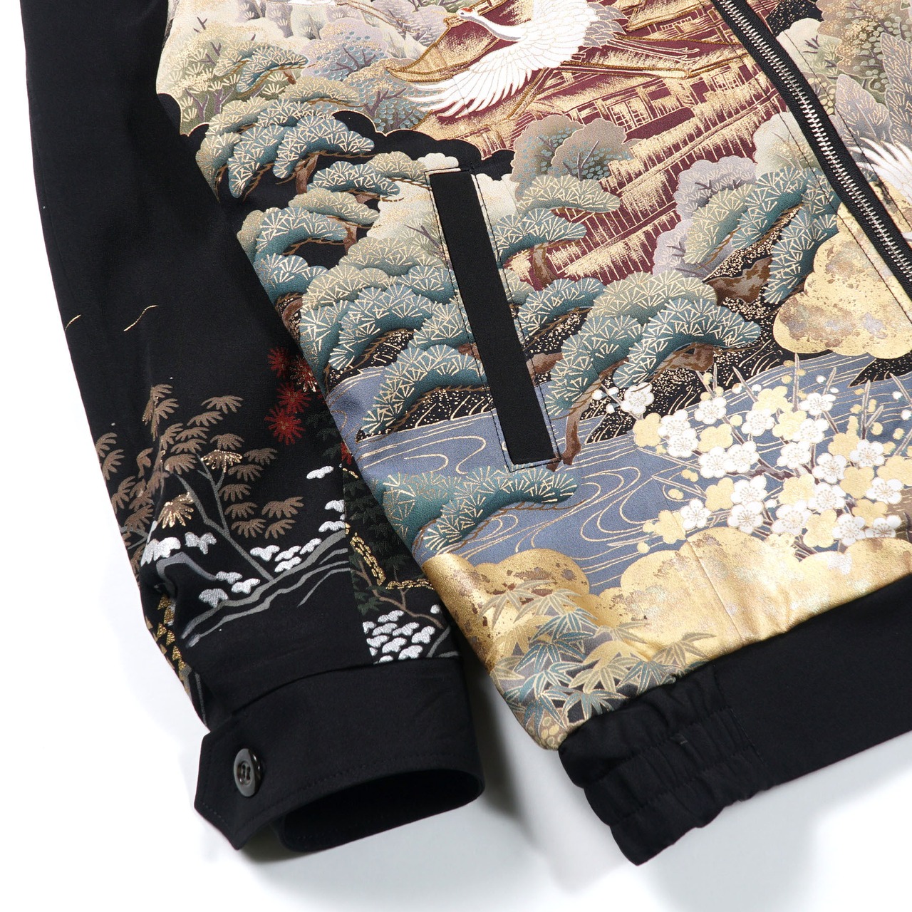 KIMONO REVERSIBLE BOMBER JACKET