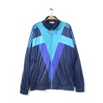 80s アディダス ヴィンテージトラックジャケット ドルマンスリーブ ジャージ マルチカラー adidas サイズXL相当 古着 @CK0130