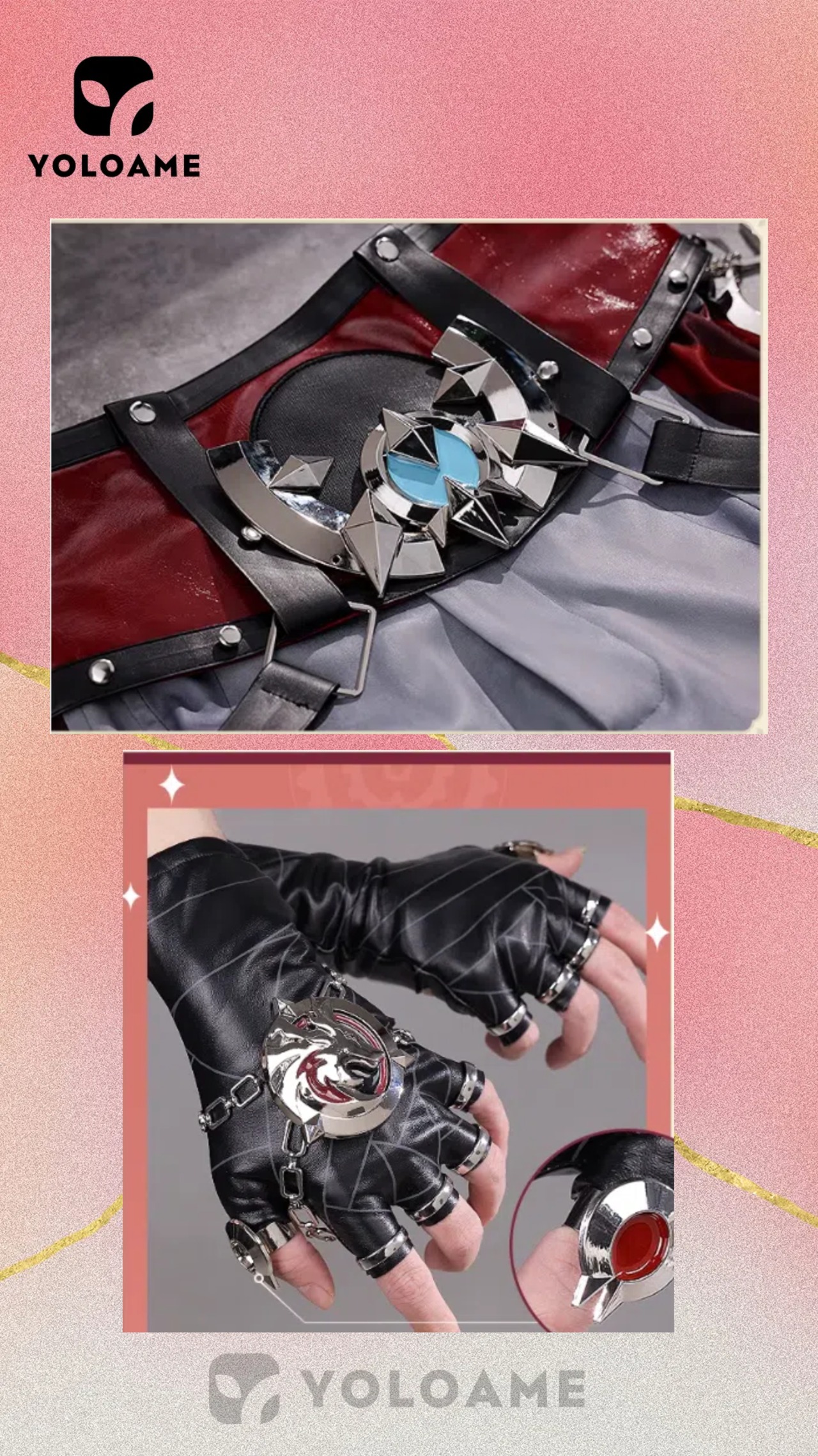 三分妄想 原神 リオセスリ コスプレ 衣装