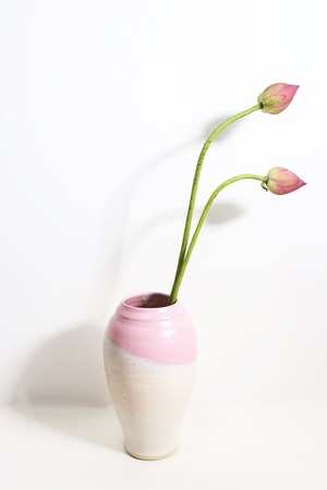 Big pink vase