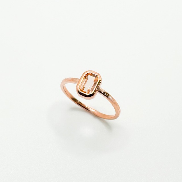 シルバー925ダブルライングレインリング