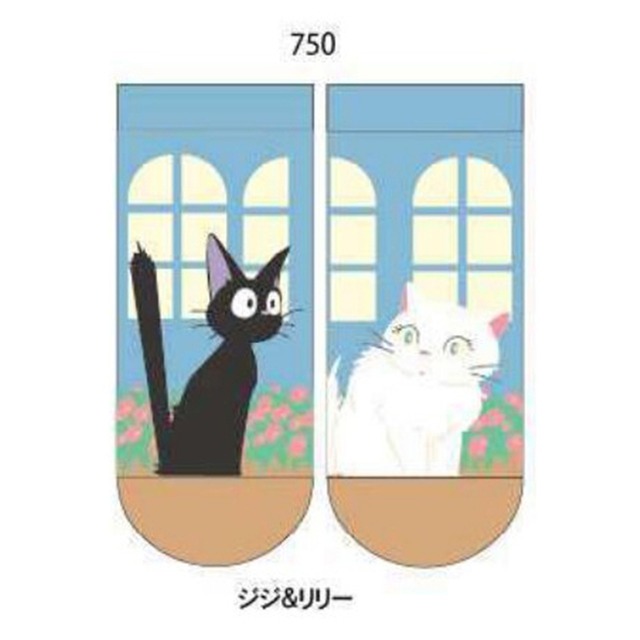 魔女の宅急便婦人フロントスニーカージジ＆リリー32926B4(6605505)