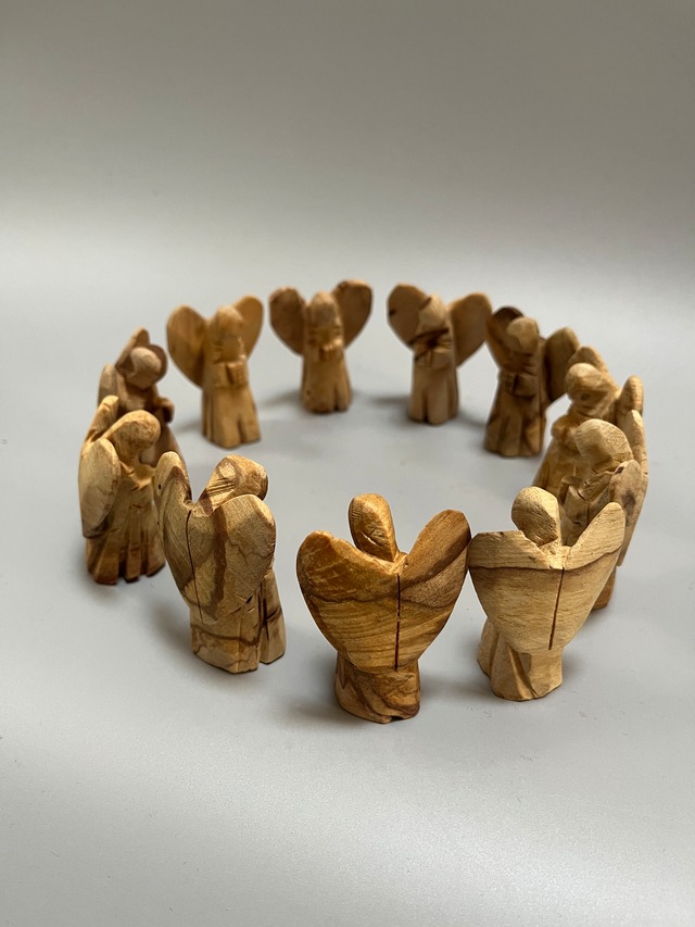 パロサント　天使のオブジェ　palosanto angel objet