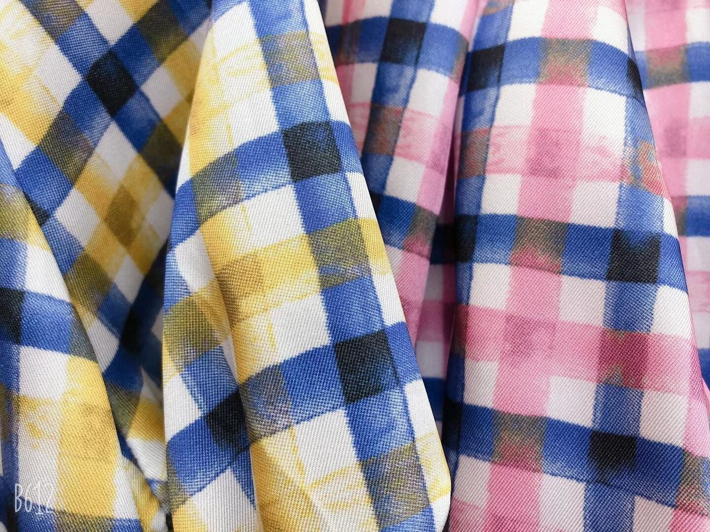 チェック柄カシュクールジャケット　AJ22008-6609