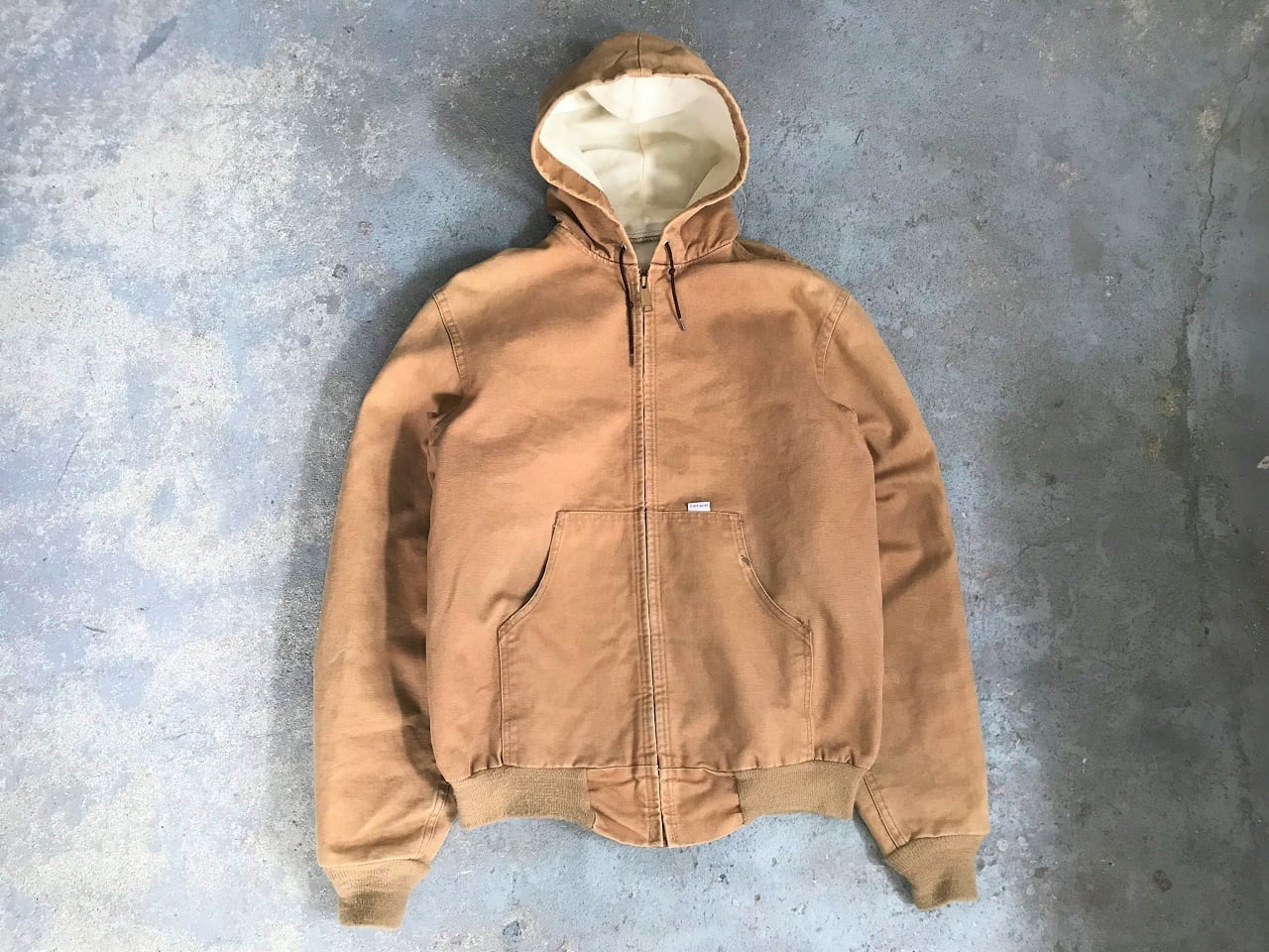 80s Carhartt duck fabric active jacket MADE IN USA