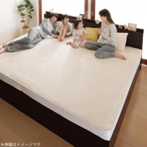 ベッドパッド 敷きパッド 世界の今治タオル 綿100% 家族のためのコットンタオルシリーズ 敷きパッド単品 ワイドK200