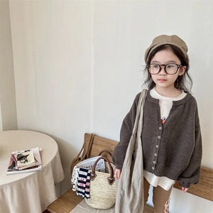mochimochiカーディガン(ブラウン) 80〜130cm