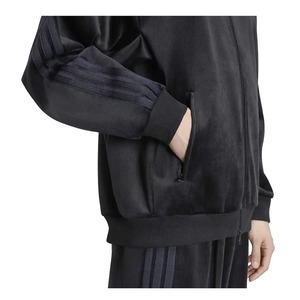 アディダス スタジアムベロア トラックトップ[メンズ]DVY24 adidas ブラック M STADIUM VELOR