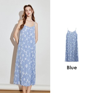 Pleated Flower Dress / プリーツ フラワー ワンピース