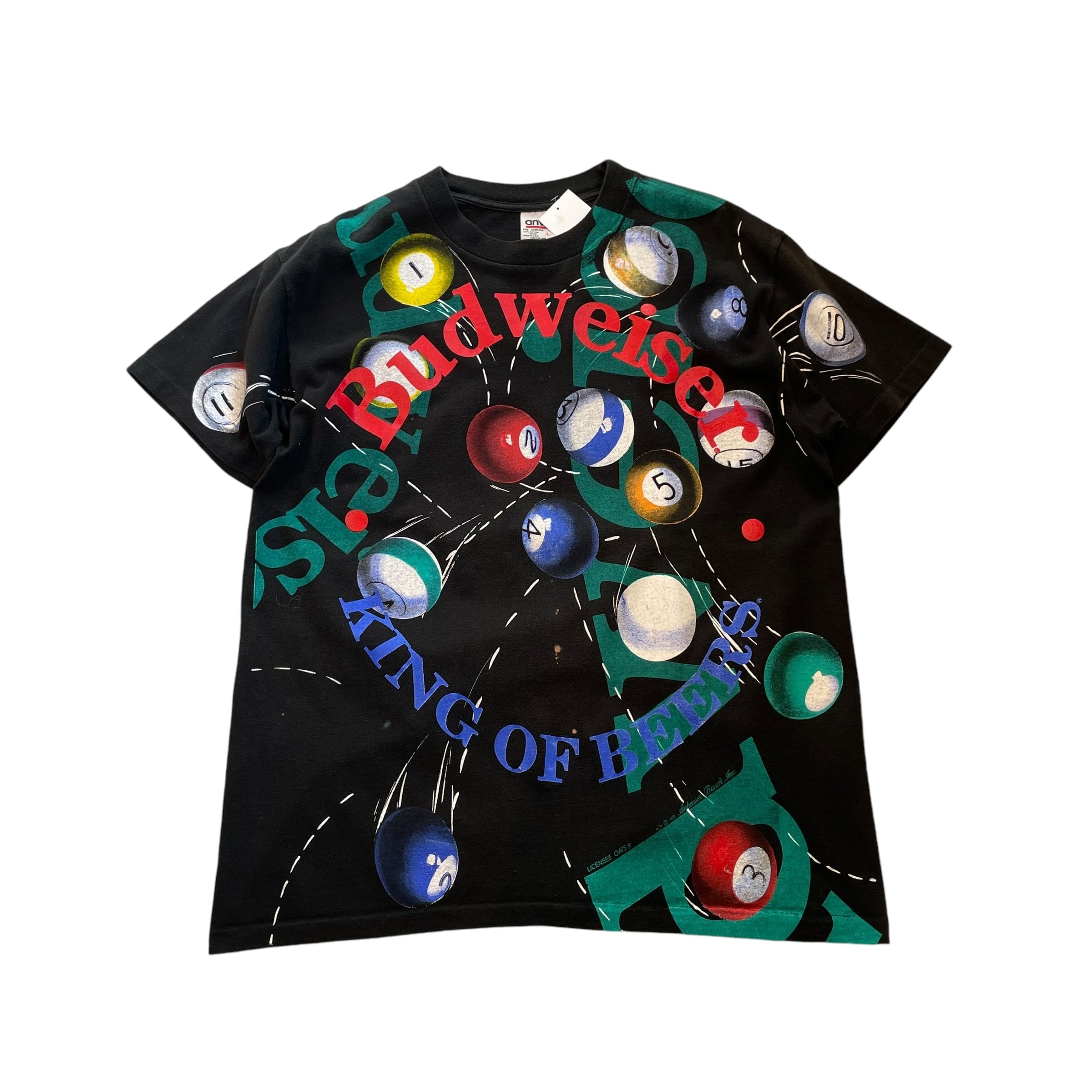 1992s Budweiser "billiards" T-shirt