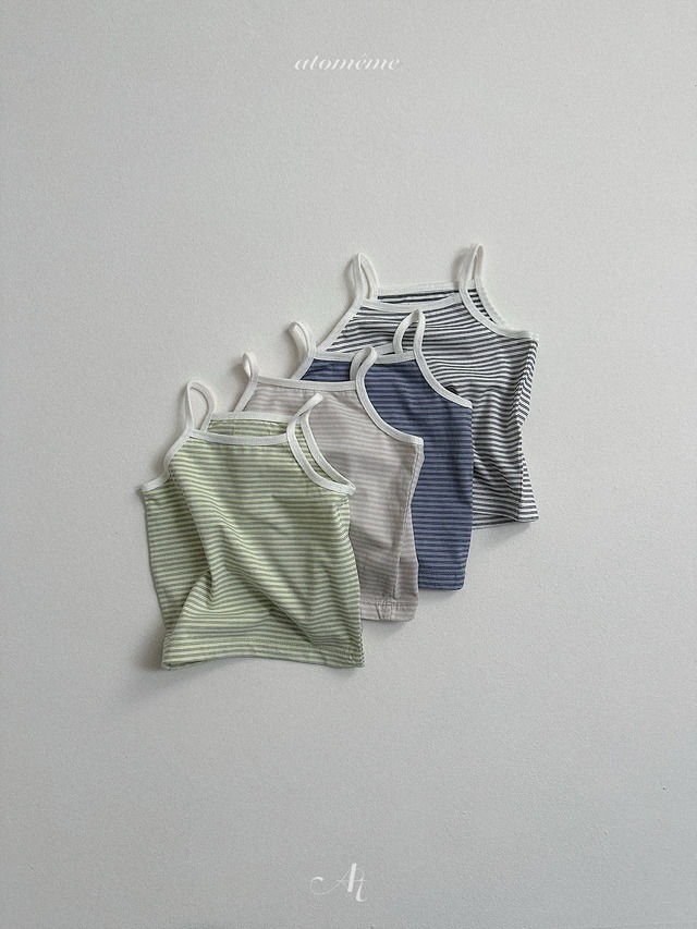 《予約》送料無料【atomeme】 Ben Striped Tank