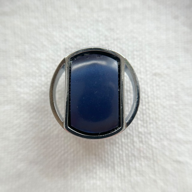 ネイビータイル調×シルバーフレーム 21㎜