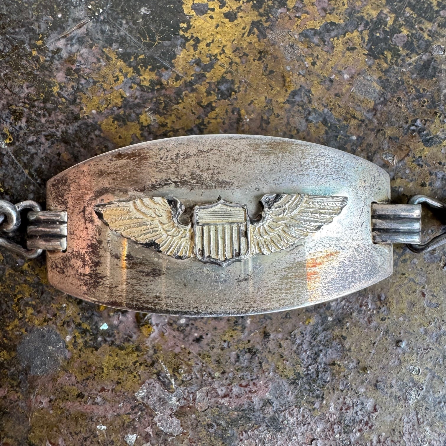 40s ”USAF” IDブレスレット | American Wave, Vintage Shop