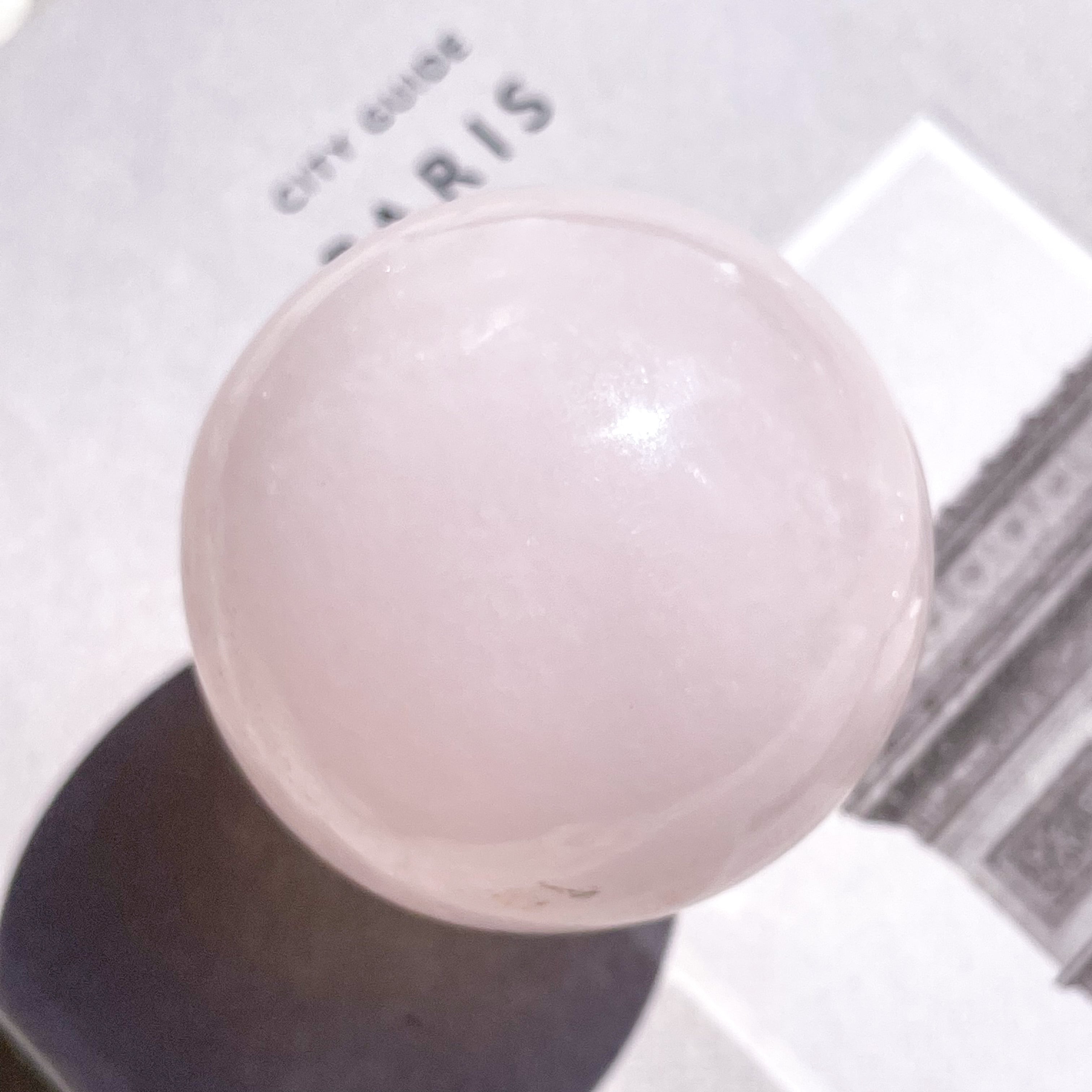 Pink Calcite Sphere 2 ✧ ピンクカルサイト | FLUXY - 天然石と鉱物の