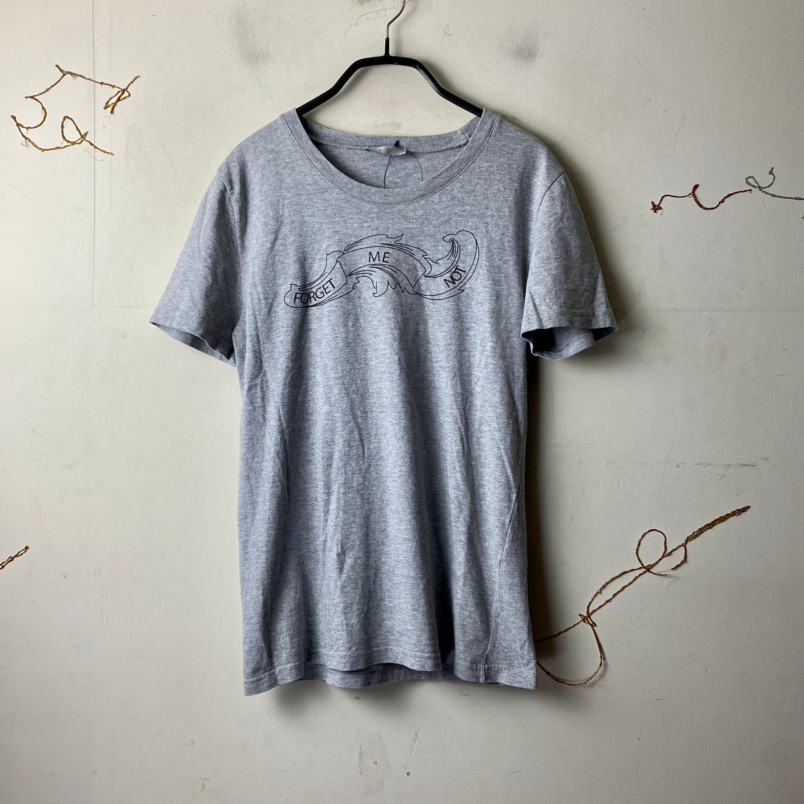 2006AW DIOR HOMME “forget me not” print tee | NOIR ONLINE