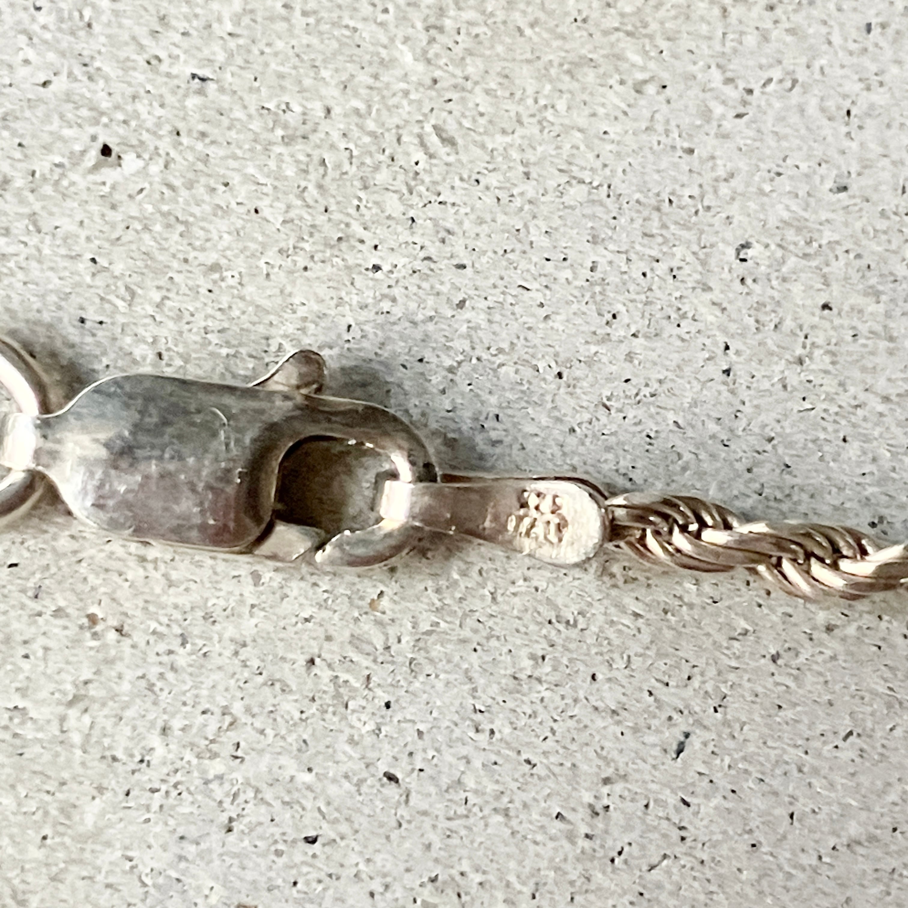 イタリア製 EURO VINTAGE ROPE CHAIN ネックレス 925 | unune