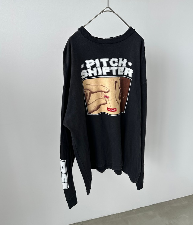 -PITCHSHIFTER- Vintage 90s Long Sleeve Print T-Shirt