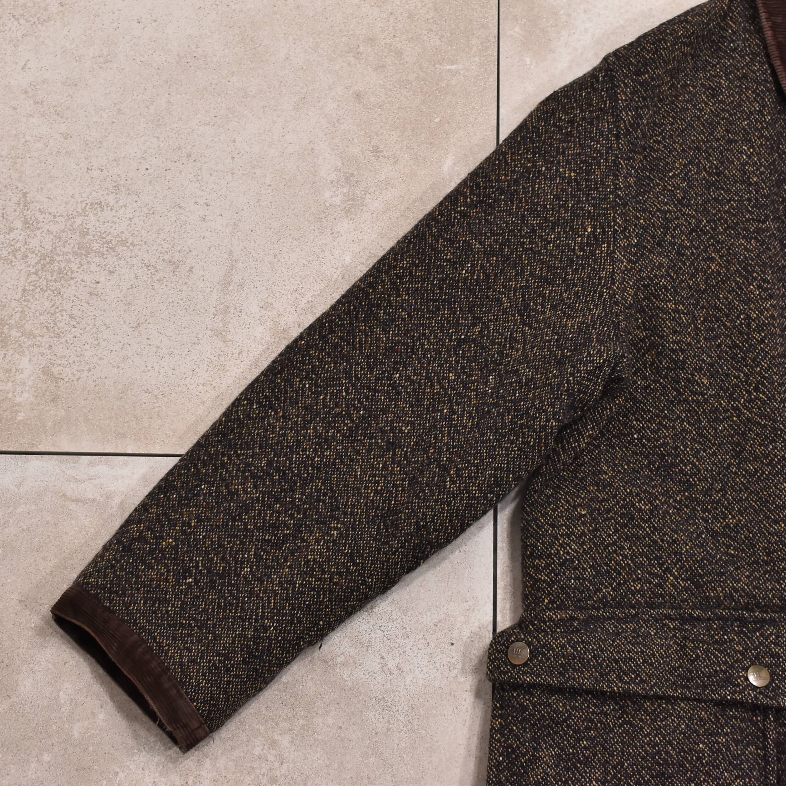 90s～ Italy Henry Cotton's tweed hunting coat | 古着屋 grin days