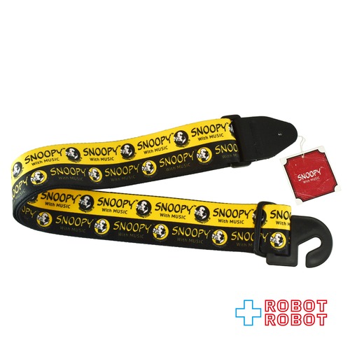 ティーダ スヌーピー with ミュージック ギターストラップ 紙タグ付き
