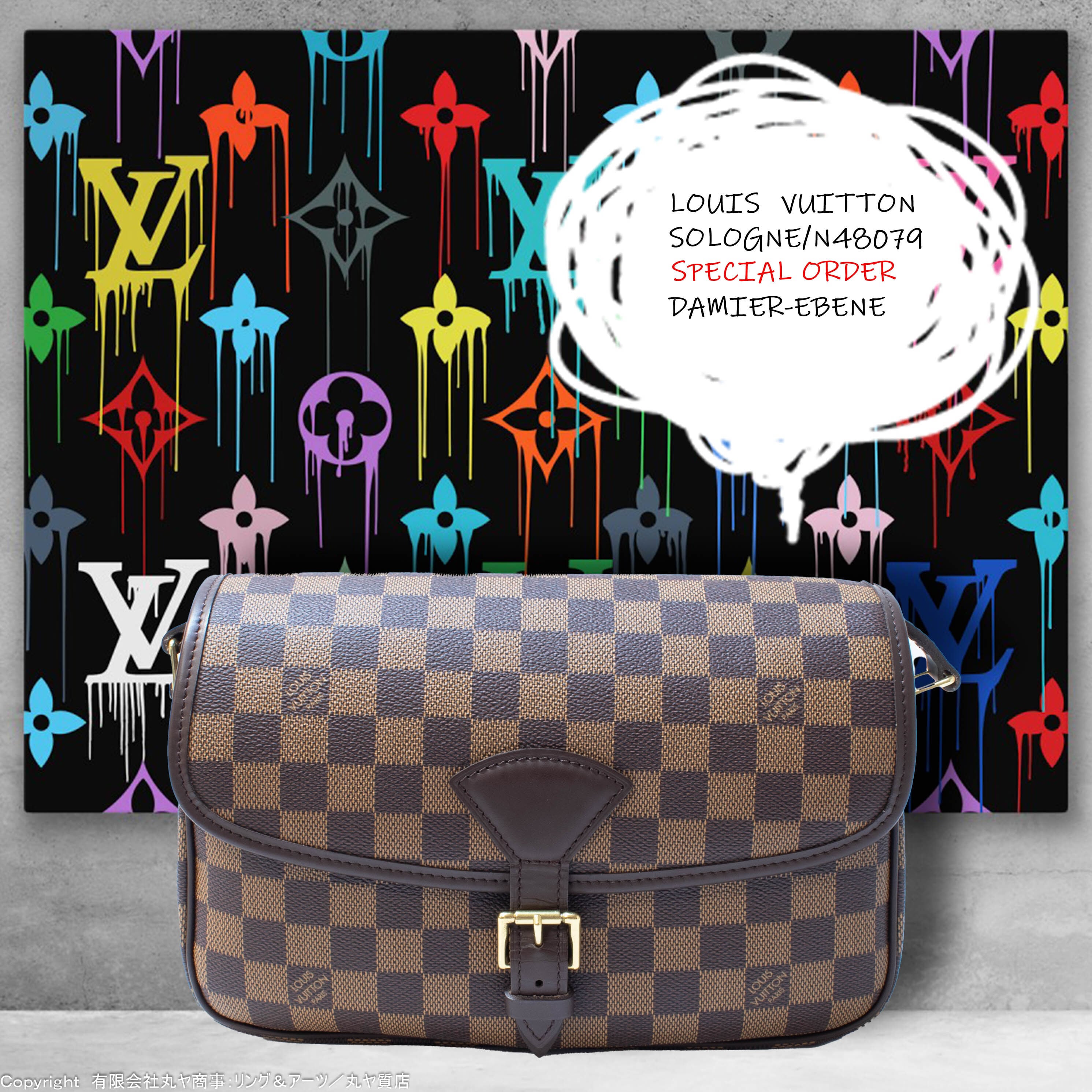 LouisVuitton【美品】Louis Vuitton ソローニュ