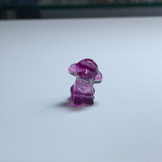 41.可愛いフローライト･トイプードル