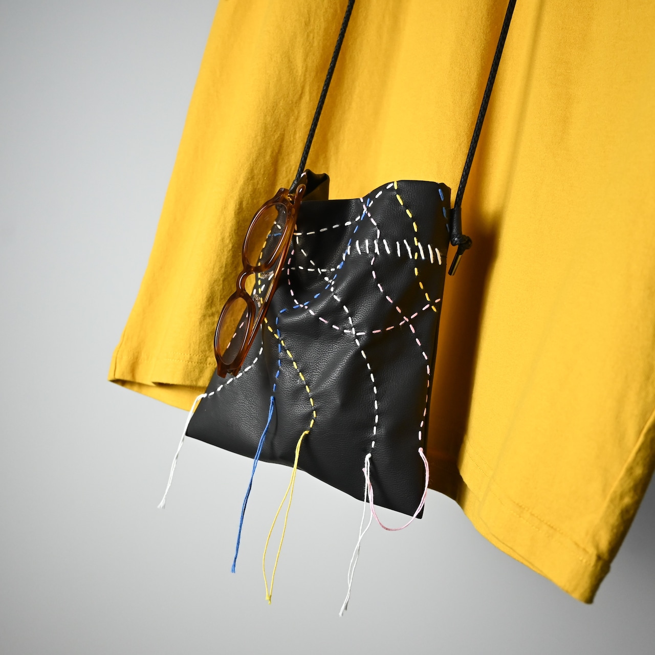 KUON / Sashiko Shoulder Bag