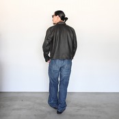 OLD JOE(オールドジョー) ORIGINAL PRINTED OPEN COLLAR SHIRTS (Square Dot) Short-sleeveスタイル
