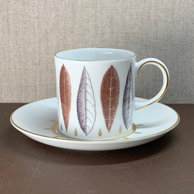 スージークーパー「ハイドパーク カップ&ソーサー」イギリス製 ヴィンテージ susie cooper D