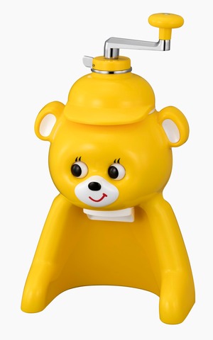 【在庫処分】タイガー魔法瓶(TIGER) 氷削り器 かき氷器 きょろちゃん 復刻 ABF-G100 YK イエロー