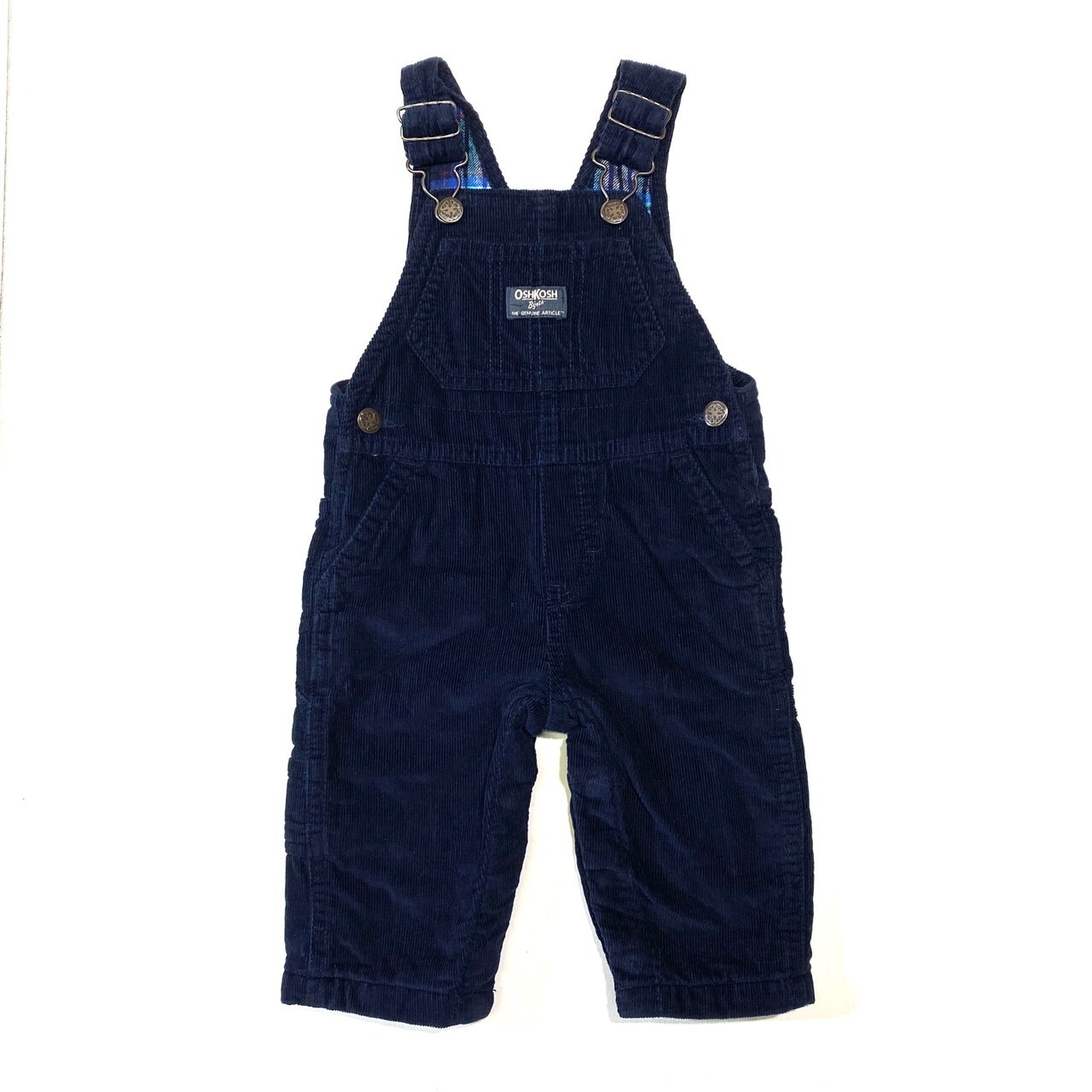 kids】オシュコシュ コーデュロイ オーバーオール キッズ6-9M 70-80