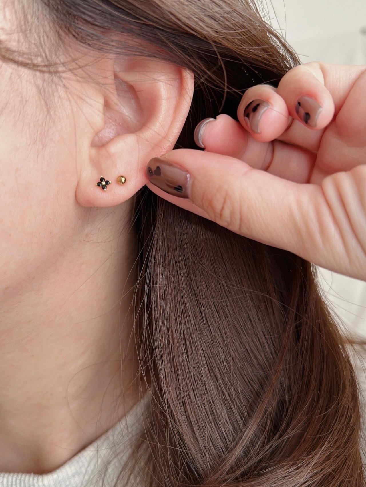 SS ミニボールピアス