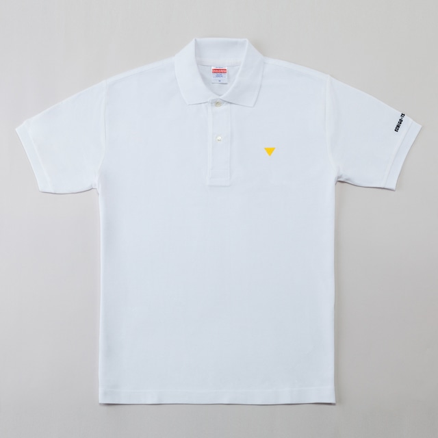 ▽ロゴ　ポロシャツ〈ホワイト〉/ Polo Shirt <white>