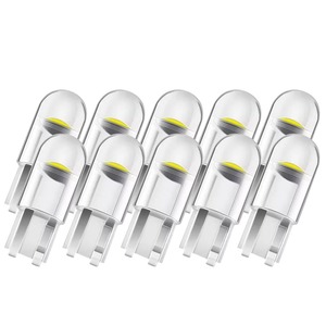 【努力特価】t10 led ポジションランプ ホワイト 爆光 全方向照射 led t10 1SMD COBチップ搭載 CANBUSキャンセラー内蔵 DC12V専用 メーター パネル球 ナンバー灯 ルームランプ メーターランプ t10 led バルブ (白10個セット)