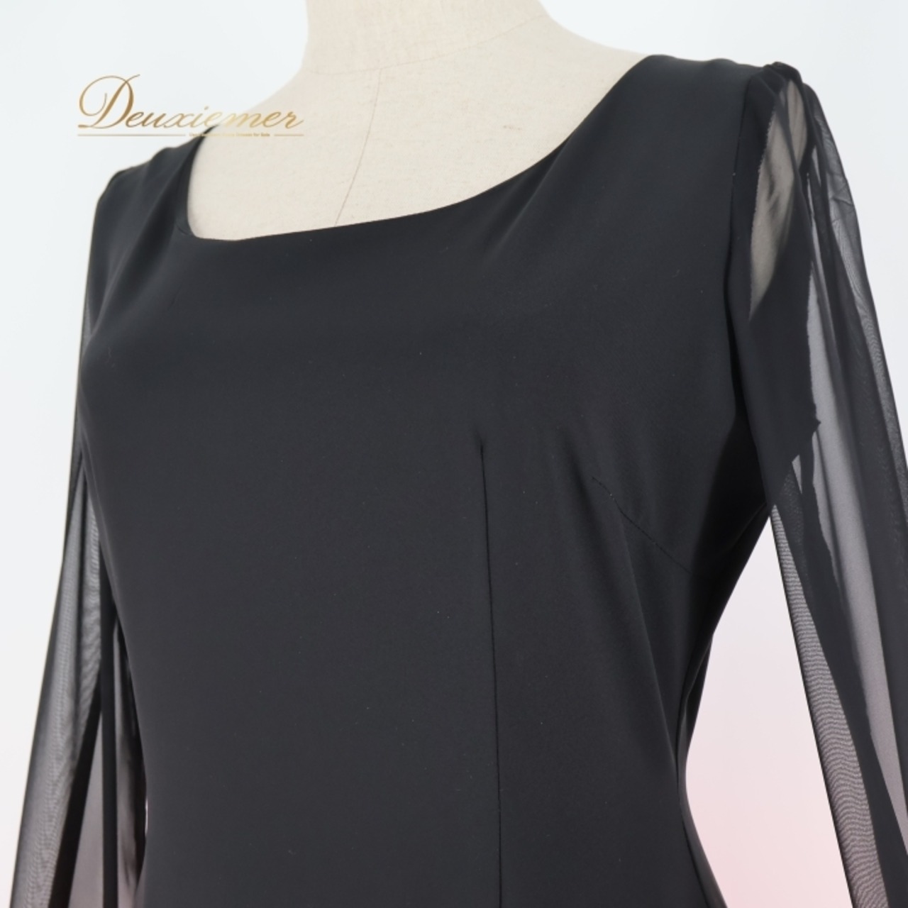 社交ダンス 衣装 ワンピース ドレス 赤 黒 パーティ 発表会 フリル レース ホースヘア ボリューム 伸縮 デモ 競技 ダンス ブラック系 レッド系 スカート ふんわり 大きな袖 女性用 エレガント おしゃれ パーティードレス ダンス衣装 フォーマル フリルスカート レディース