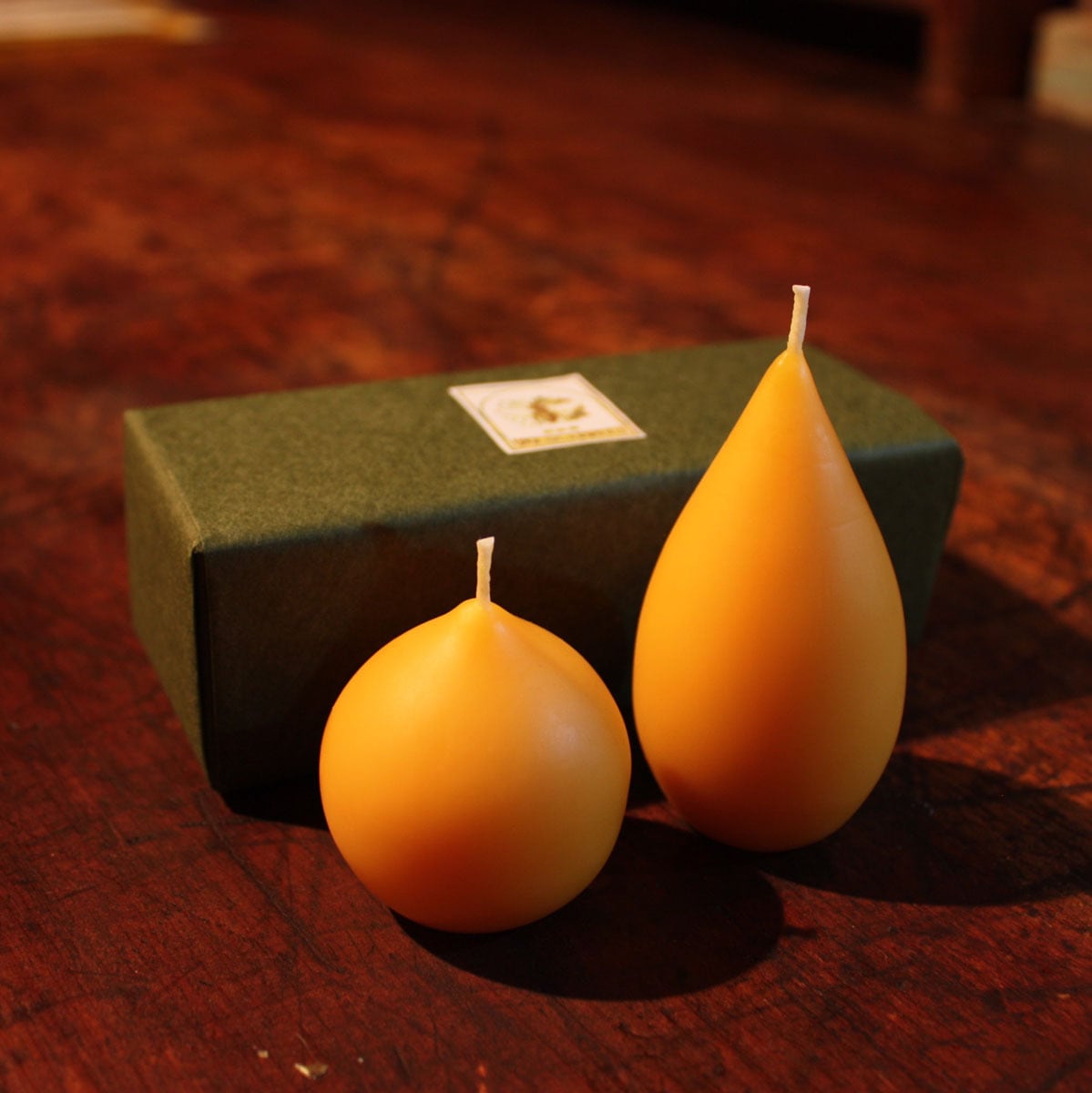 KT2G こだま・しずく2種ギフト 箱入 蜜蝋キャンドル