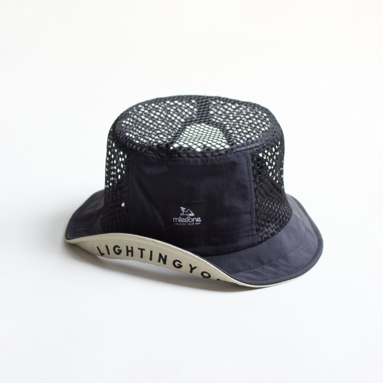 milestone(マイルストーン)Denali Hat -エボニーブラック メンズレディースバケットハット