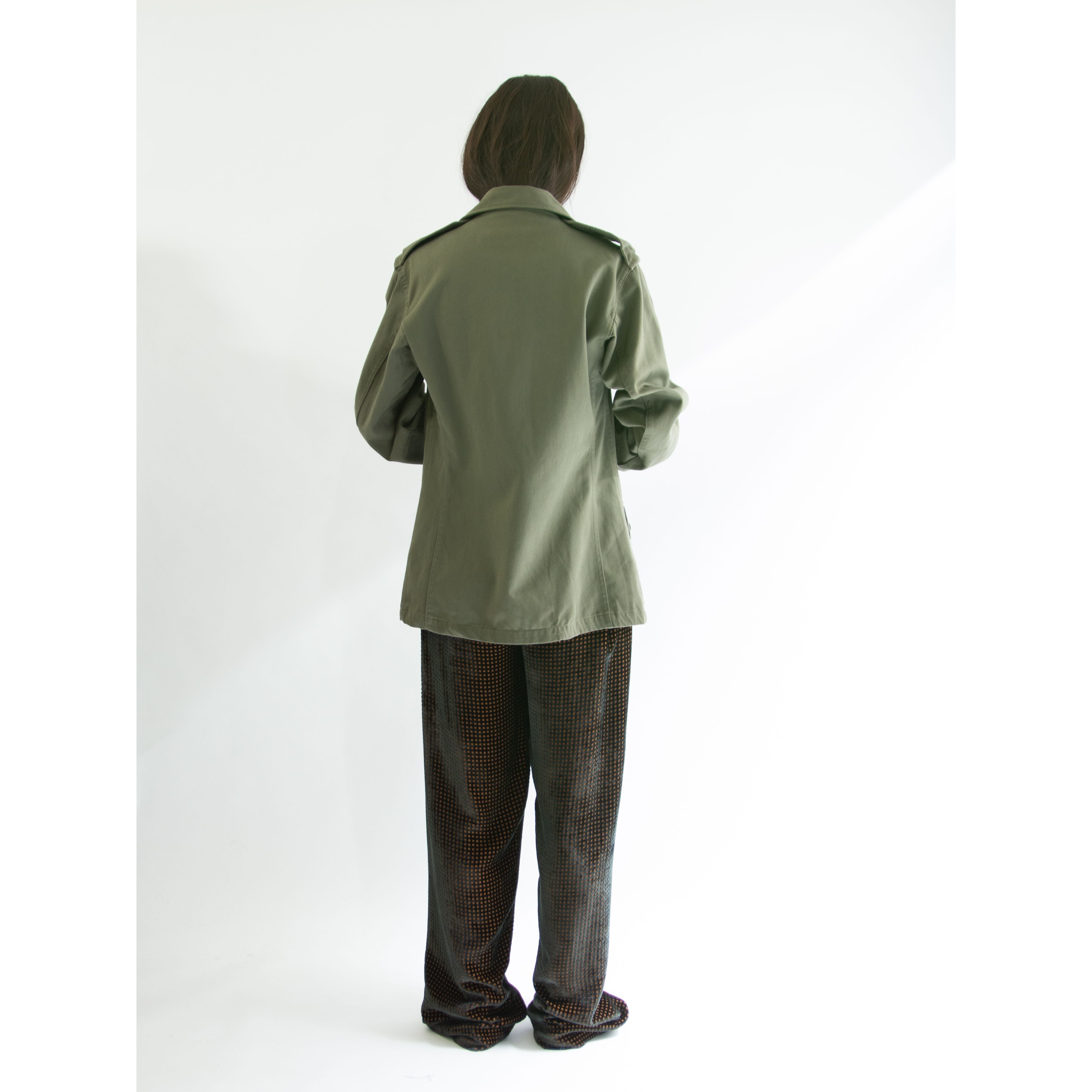 【French Army】80's F2 Combat Jacket Cotton Satin（フランス軍 コットンサテンF2コンバットジャケット）
