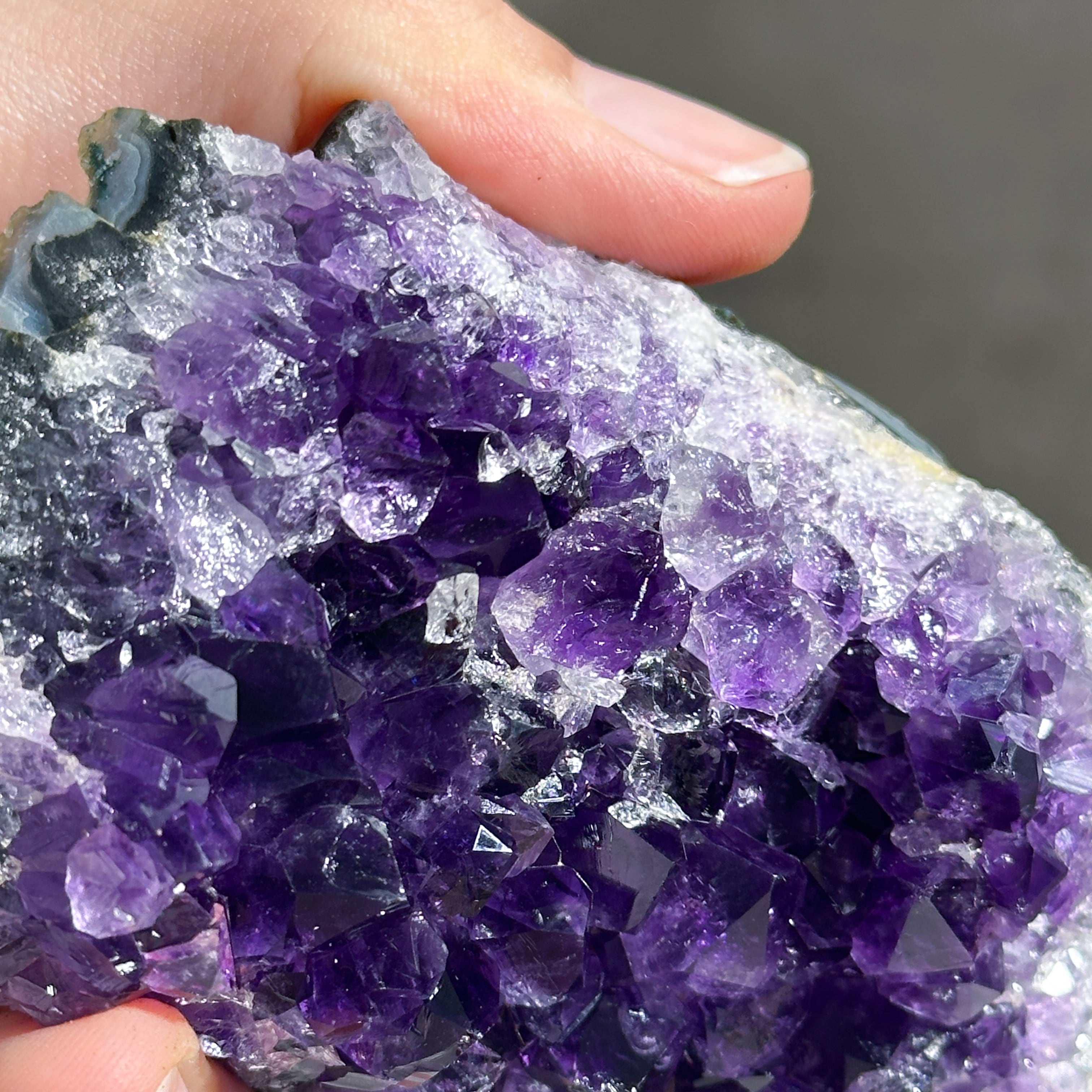 ウルグアイ産アメジスト 原石53◇ Amethyst ◇天然石・鉱物