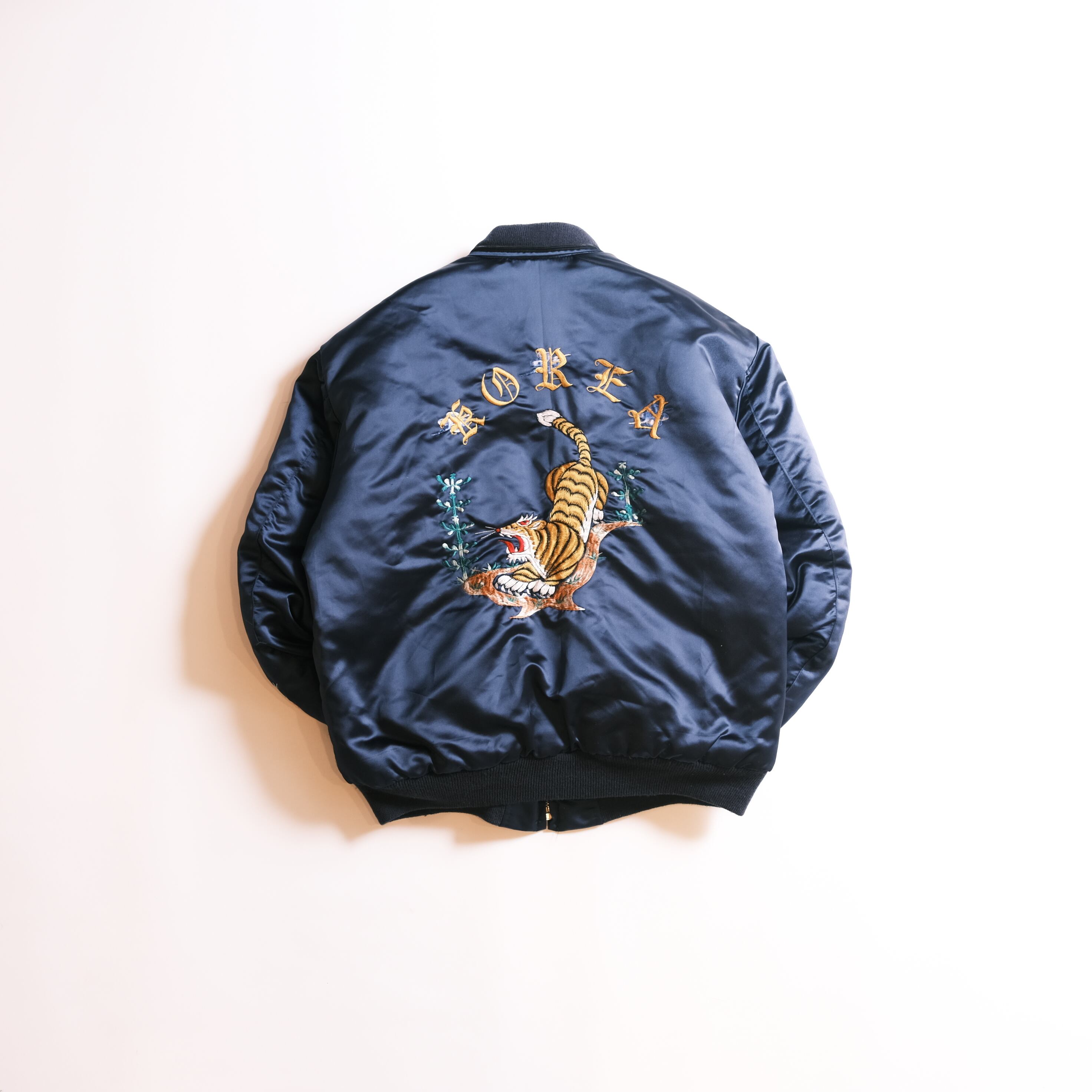 80s Korean souvenir jacket コリジャン　スカジャン 80's Korean souvenir jacket