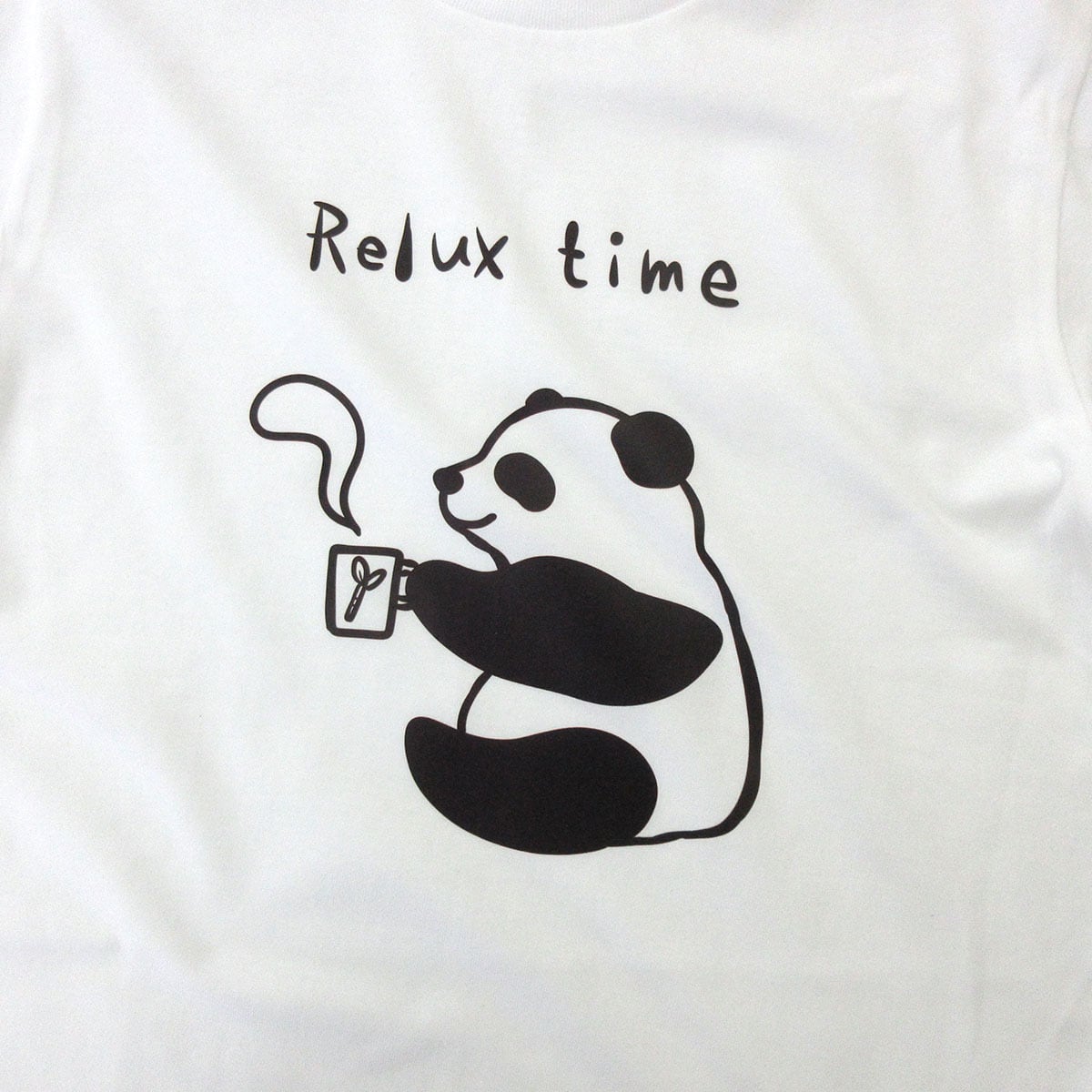 選べるデザイン パンダ Tシャツ am100 アニマル ゆるキャラ リラックス チル