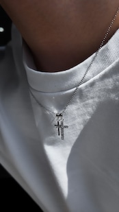 5/31(土)発売【Double Cross Necklace】/ SILVER