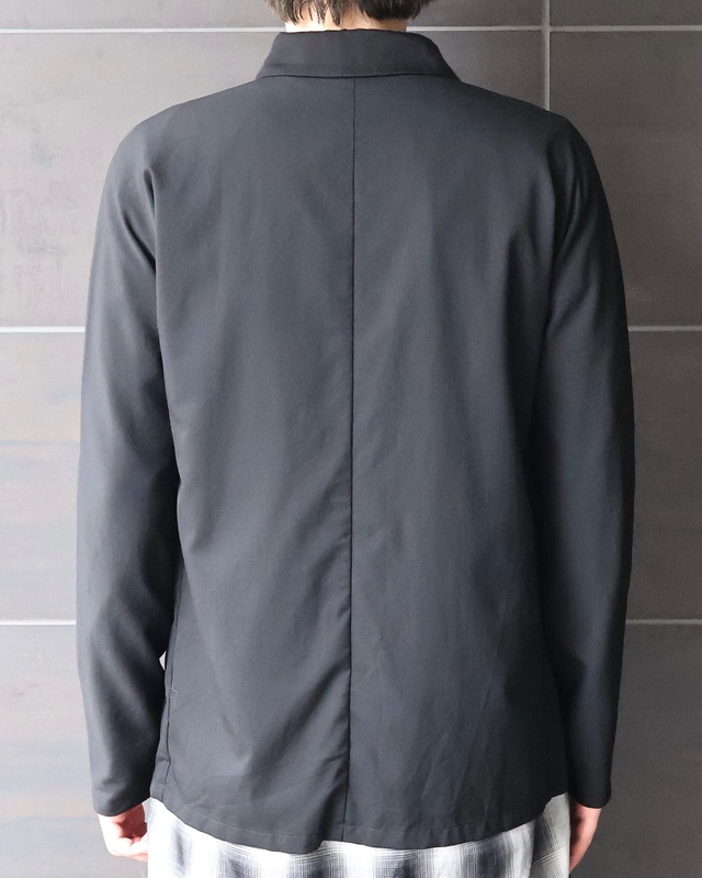 【Y's】deformed wool shirt summer jacket