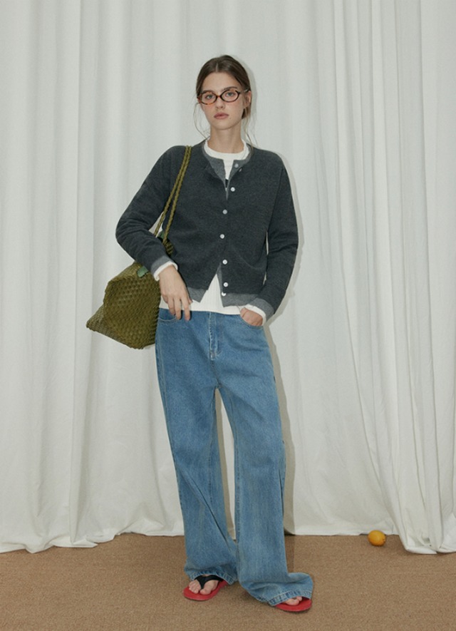 2piece w color cd(gray)