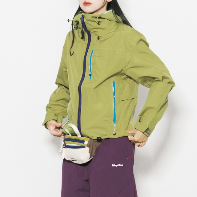 カラージップアウトドアジャケット C00876