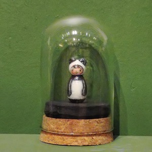 【chiyo】ちびこけし「たそがれパンダさん 」