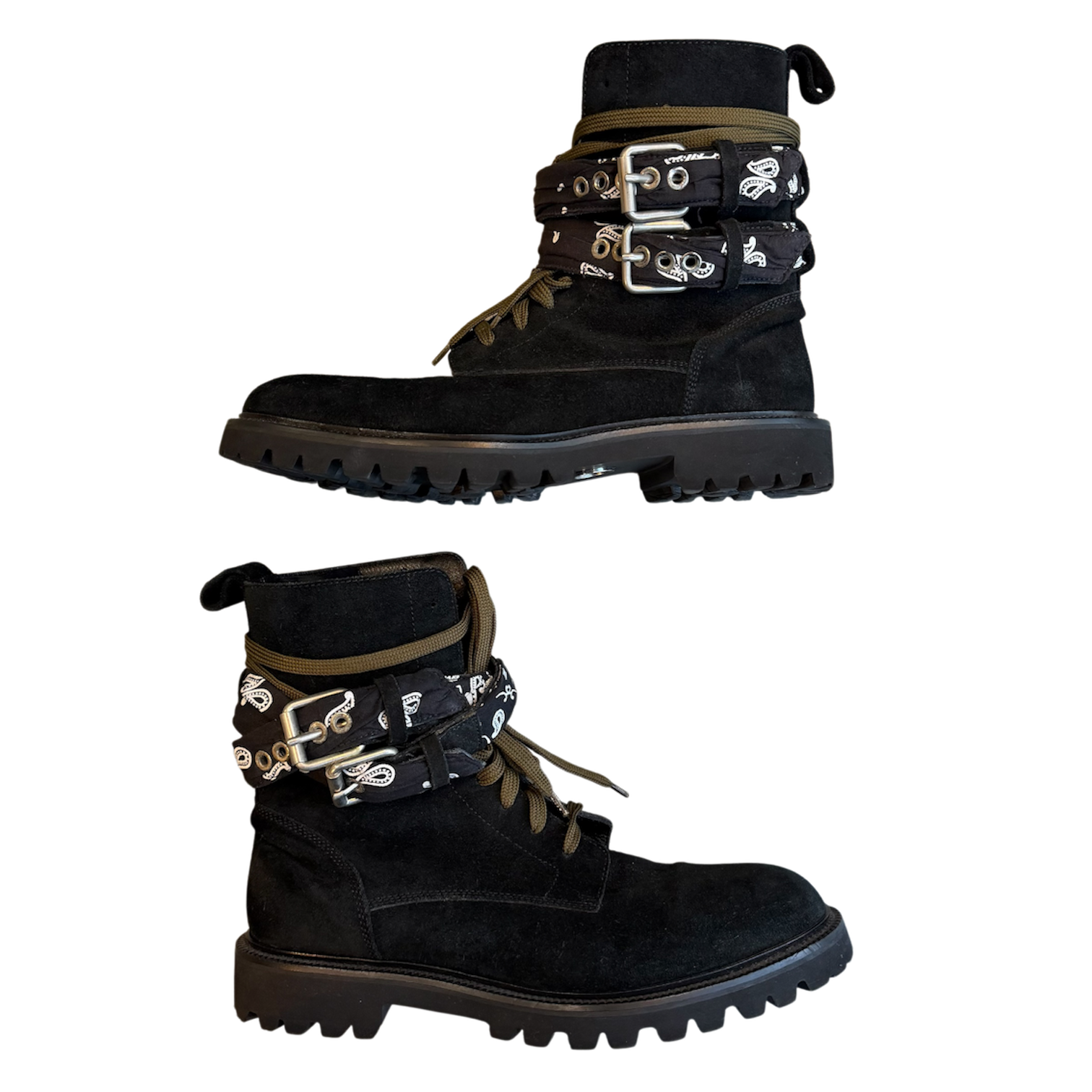 AMIRI Combat Bandana Boots