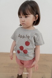 【取寄/韓国直送】Neu 26/SM アップル Tシャツ｜夏服｜韓国子供服