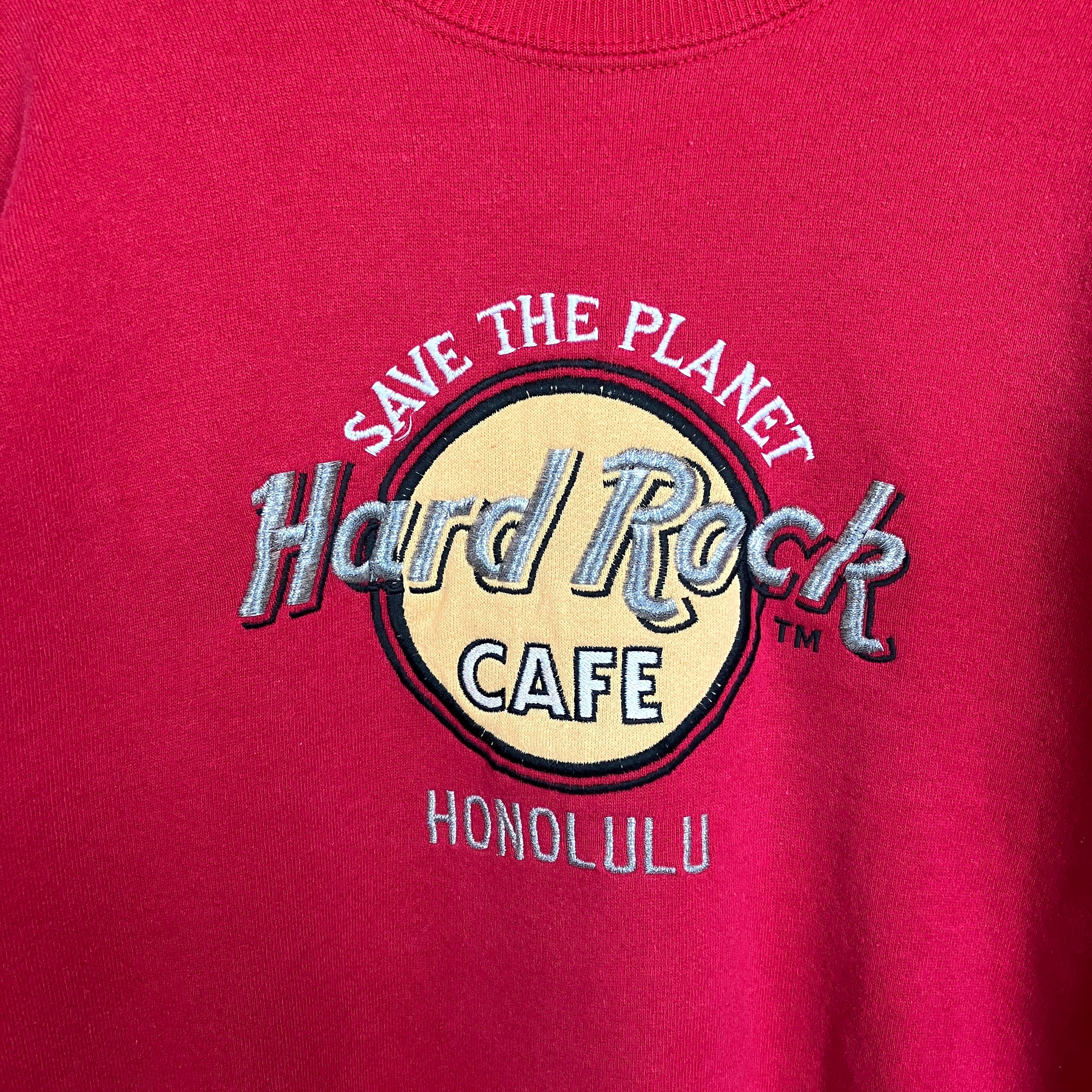 ハードロックカフェ Hard Rock Cafe ホノルル スゥエットシャツ L